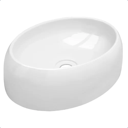 Cuba De Apoio 39 x 29 cm Ágata Branca BT-2102