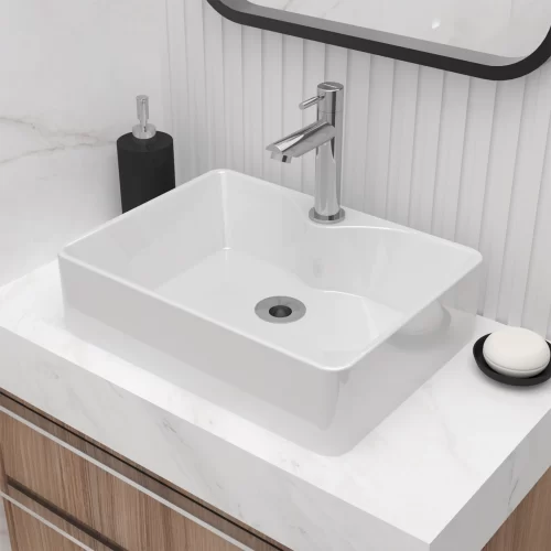 Cuba De Apoio 42 x 31 cm Diamantita Branca BT-2318