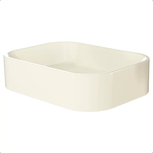 Cuba De Apoio 36 x 27 cm Lótus Bege BT-2010