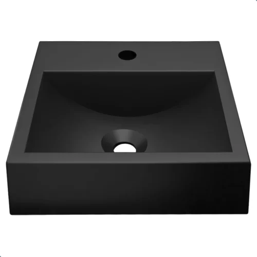 Cuba de Apoio 32 x 30 cm Topázio Preta BT-2002