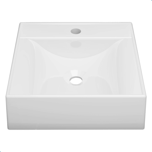 Cuba de Apoio 34 x 34 cm Dianita Branca BT-3490