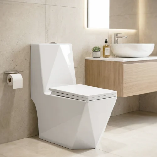 Vaso Sanitário Diamante Monobloco Completo Caixa Acoplada Privada Branco BT-4120